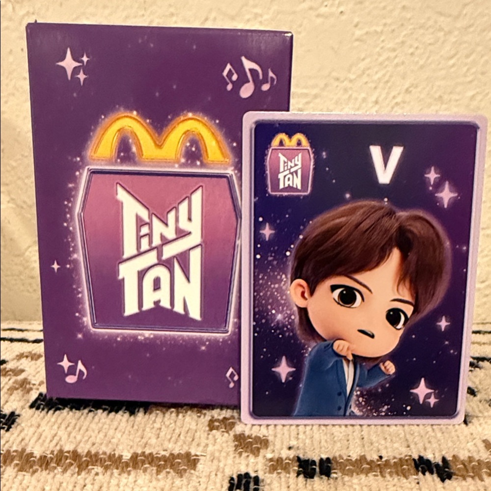 TinyTAN McDonald’s Happy Meal Toy Collectible - V